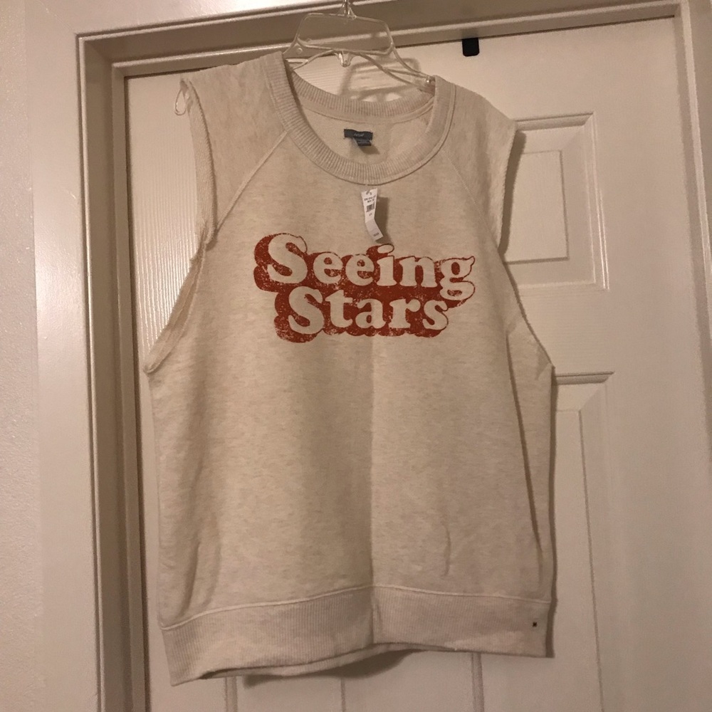American Eagle Aerie - Sleeveless Sweatshirt- M